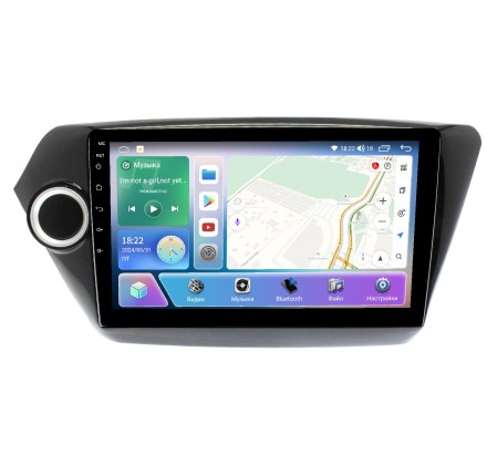 Магнитола на Андроид для KIA RIO 2011-2017 Compas S400 (Мощная версия)