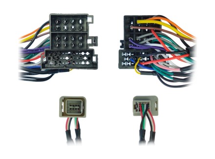 Комплект проводов для установки магнитолы в Лада Веста 2015 - 2021 (основной, антенна, мультируль, USB, CAN, CAM)