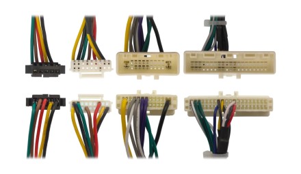 Комплект проводов для установки магнитолы в Mitsubishi Outlander 2022+ (основ., LVDS, 360)