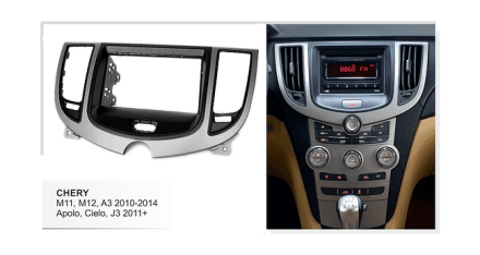 Переходная рамка для Chery M11 2 din