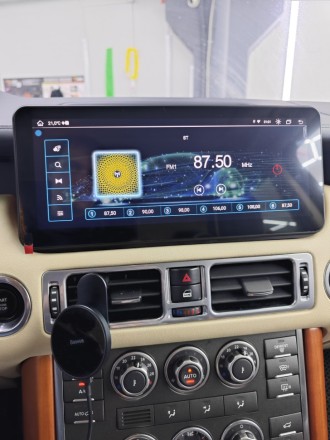 Монитор Android 12,3 дюймов для Land Rover Range Rover 3 2005-2012