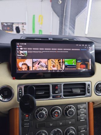 Монитор Android 12,3 дюймов для Land Rover Range Rover 3 2005-2012