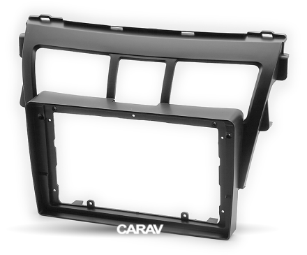 Рамка переходная в TOYOTA Vios 2007-2012, Belta 2005-2008, Yaris Sedan 2006-2012  для дисплея 9 дюймов 