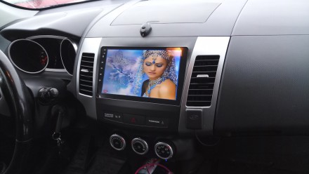 Магнитола на Андроид для Mitsubishi Outlander/XL (07-12) Compas S300 (Средняя версия)