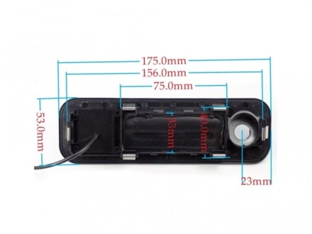 Видеокамера Hyundai Sonata 2016+ в ручку багажника