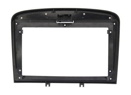 Рамка для установки в Peugeot 308 (07-13), 408 (12-17) Черная, для дисплея 9 дюймов