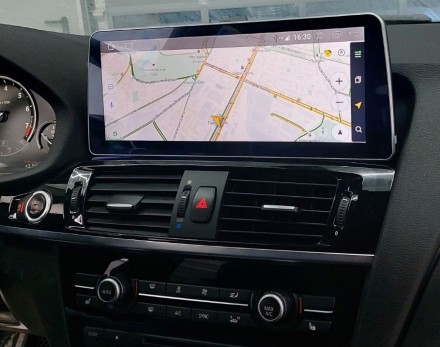 Монитор Android 12,3 дюймов для BMW X3/X4 (F25/F26) 2016+ NBT-EVO