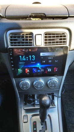 Рамка переходная Subaru Forester (02-08) с кондиционером для дисплея 9 дюймов