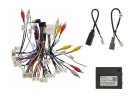 Комплект проводов для установки магнитолы в Toyota 2009+ (основной, CAN, AMP, CAM, 360) HW