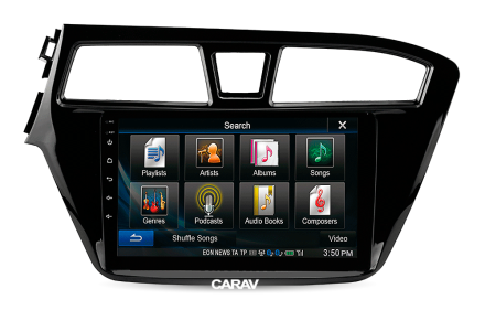 Рамка переходная HYUNDAI i-20 (2014-2018), левый руль, для дисплея 9 дюймов