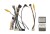 Комплект проводов для установки магнитолы в Toyota 2024+ (CAN, LVDS 360, AMP)