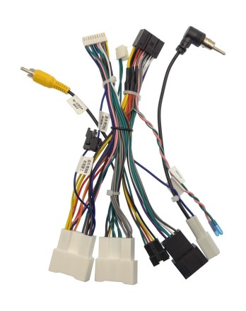 Комплект проводов для установки магнитолы в Toyota 2024+ (CAN, LVDS 360, AMP)