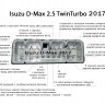 ISO-провод Chevrolet Trailblazer 2012 - 2015, Isuzu D-Max 2012+