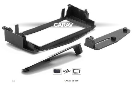 Рамка переходная 2din Mercedes-Benz C (W204) 07-11