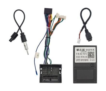 Комплект проводов для установки магнитол в Ford Mondeo 2007-2015 (основной, антенна, USB, CAN)