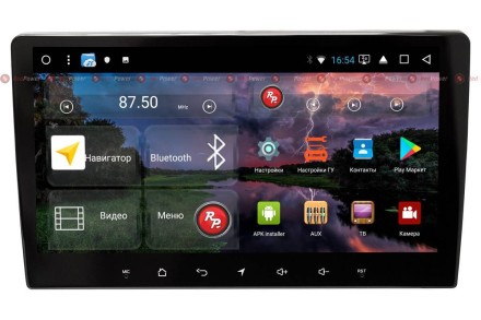 Штатная магнитола на Андроид для Mitsubishi Pajero Sport 2019+ Redpower 750 серии (Hi-Fi, 6-канальный DSP с параметрическим эквалайзером)