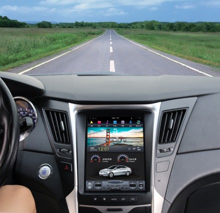 Головное устройство для Hyundai Sonata (YF) (2010-2013) Tesla-Style