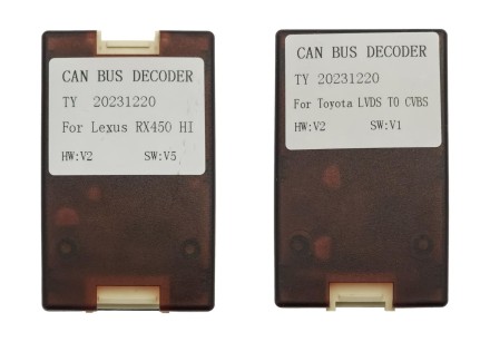 Комплект проводов для установки магнитолы в Lexus RX 2016 - 2019 (основной, CAN, CAM) для авто с 360