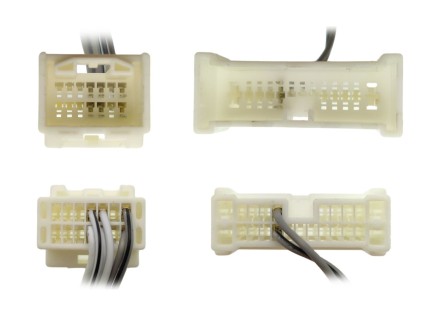 Комплект проводов для установки магнитолы в Lexus LX470 / Toyota LC100 1998-2002 (для авто с монитором)