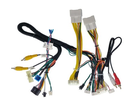 Комплект проводов для установки магнитолы в Lexus RX 2020 - 2022 (основной, CAN, CAM) для авто с 360