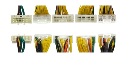 Комплект проводов для установки магнитолы в Lexus RX 2020 - 2022 (основной, CAN, CAM) для авто с 360