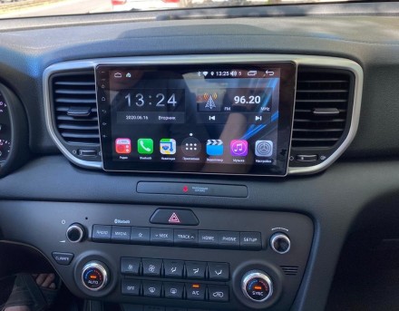 Рамка переходная KIA Sportage (QL) (18+) для дисплея 9 дюймов