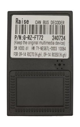 Комплект проводов для установки магнитолы в Lexus RX270, RX350 2009 - 2014 тип B (RZC)