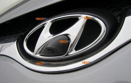Видеокамера Фронтальная Hyundai в эмблему, средний размер