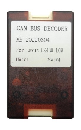 Комплект проводов для установки магнитолы в Lexus LS430 (основной, CAN, для авто без монитора)