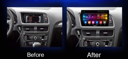 Магнитола на Андроид для Audi Q5 (8R) 2008-2016 Winca S400 R SIM 4G