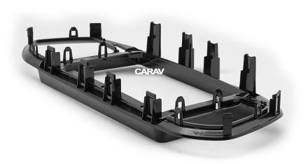 Рамка переходная Лада Веста NG (Lada Vesta) (2023+) Черный Глянец для дисплея 9 дюймов