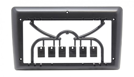 Монтажная рамка универсальная для установки  дисплея 10 дюймов в посадочное место 2-DIN