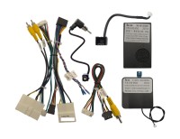 Комплект проводов для установки магнитолы в Nissan 2021+ (основ., ант., LVDS, CAN) авто с 360