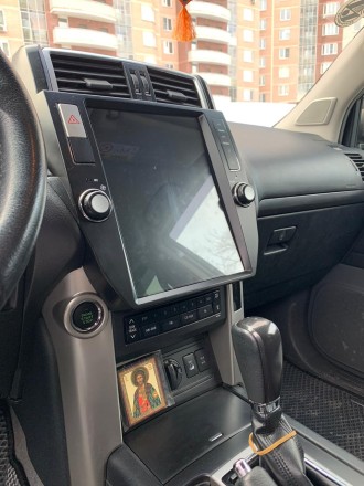 Головное устройство Toyota Land Cruiser Prado 150 (2014-2017) Tesla-Style 12 дюймов (без кругового обзора)