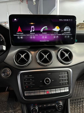 Монитор Android 12,3 дюймов для Mercedes-Benz A/B/C/CLA/CLS/GLA/GLC/G/V260/X-Класс 2014-2019 NTG 5.0/5.1