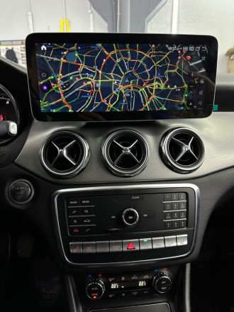 Монитор Android 12,3 дюймов для Mercedes-Benz A/B/C/CLA/CLS/GLA/GLC/G/V260/X-Класс 2014-2019 NTG 5.0/5.1