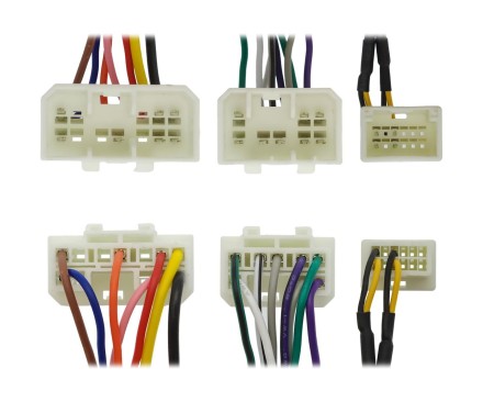 Комплект проводов для установки магнитолы в Geely EC7 2009 - 2017 (основной, CAM, USB)