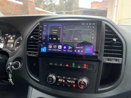 Магнитола на Андроид для Mercedes-Benz VITO Winca S400 с 2K экраном SIM 4G топовые комплектации