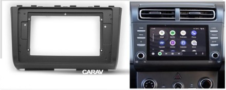 Рамка для установки в HYUNDAI Creta 2020+; iX-25 2019+ (руль справа) дисплея 10 дюймов