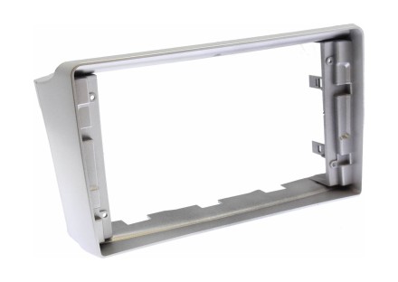 Рамка переходная в Toyota Avensis 2002-2008 для дисплея 9 дюймов, серебро