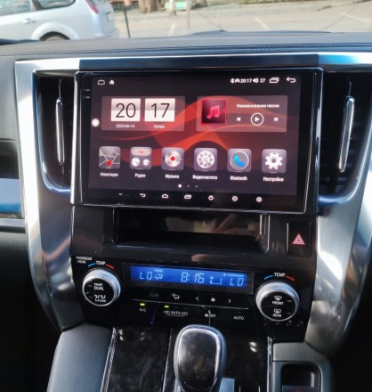 Магнитола на Андроид для Toyota Alphard (15+) RedPower 750 (для звука)