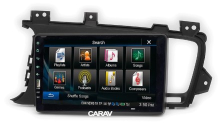 Рамка переходная KIA Optima (TF), K5 (10-13) для дисплея 9 дюймов