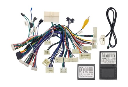Комплект проводов для установки магнитолы в Toyota Harrier 2003 - 2013, Lexus RX 2003 - 2009 (основной, CAN, AMP)