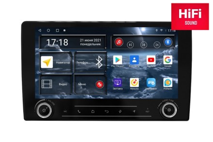 Магнитола для Hyundai Santa Fe 2020+ Redpower 750 серии (Hi-Fi, 6-канальный DSP с параметрическим эквалайзером)