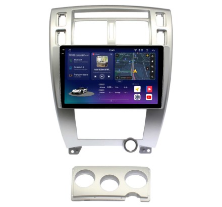 Магнитола для Hyundai Tucson 2004-2009 Compas S500 (Топ класс) 2K с модулем кругового обзора