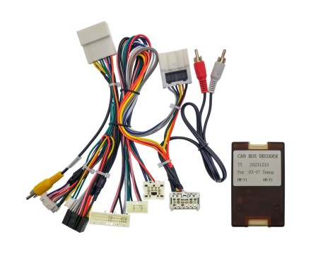 Комплект проводов для установки магнитолы в Infiniti QX56 2004 - 2007 (основной, антенна, CAN, AMP)