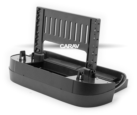 Рамка переходная Fiat 500 (2007-2015) Черная для установки дисплея 9 дюймов