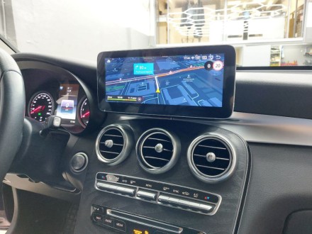 Монитор Android 10,25 дюймов для Mercedes-Benz С\GLC-Класс 2019-2021 NTG 5.5