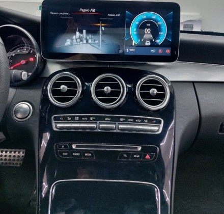 Монитор Android 12,3 дюймов для Mercedes-Benz С/GLC-Класс 2019-2021 NTG 5.5