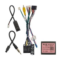 Комплект проводов для установки магнитолы в Haval H9 2017+ для авто с российского рынка